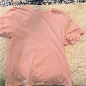 Victoria's Secret Light Pink Tee with Logo